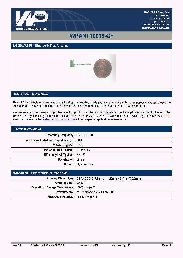 WPANT10018-CF_8617945.PDF Datasheet