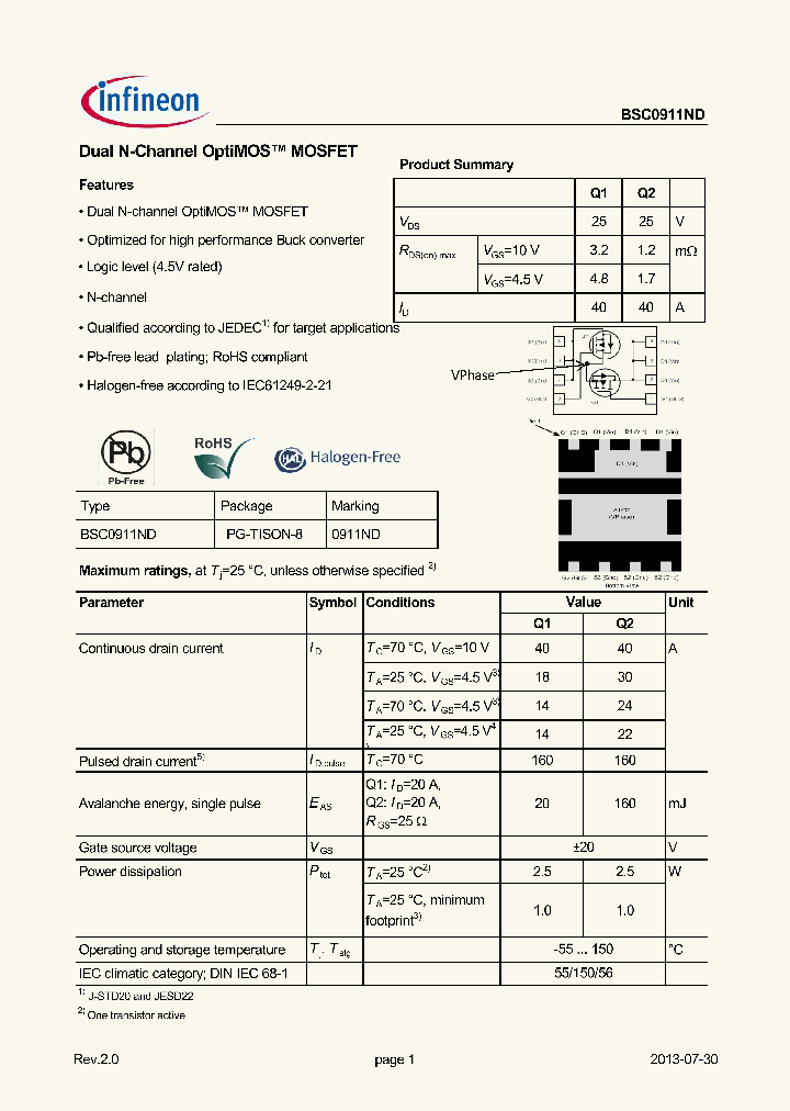 BSC0911ND_8618755.PDF Datasheet