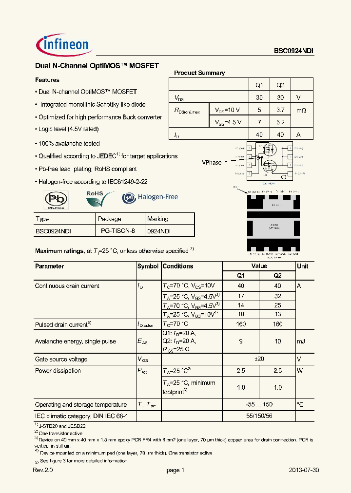 BSC0924NDI_8618762.PDF Datasheet