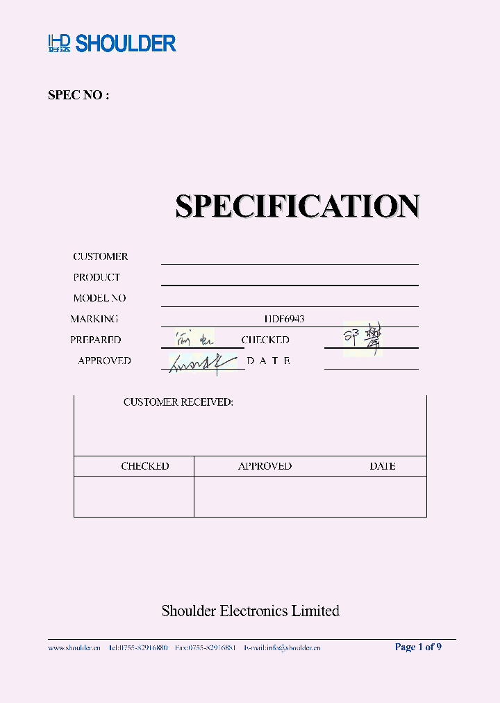 HDF915C1S6_8619481.PDF Datasheet