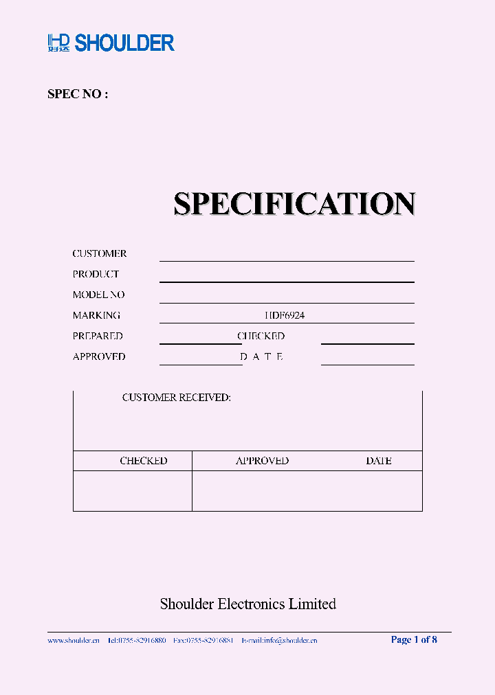 HDF915ANS6_8619479.PDF Datasheet