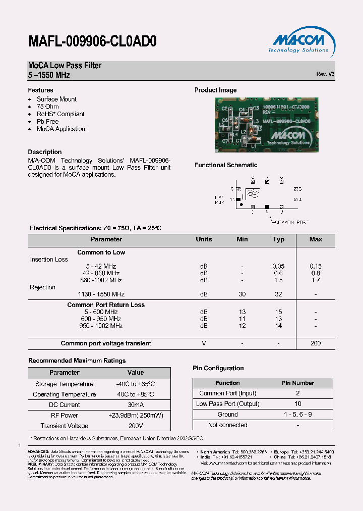 MAFL-009906-CL0AD0-15_8622201.PDF Datasheet