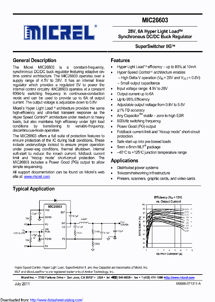 MIC26603YJL-TR_8625211.PDF Datasheet