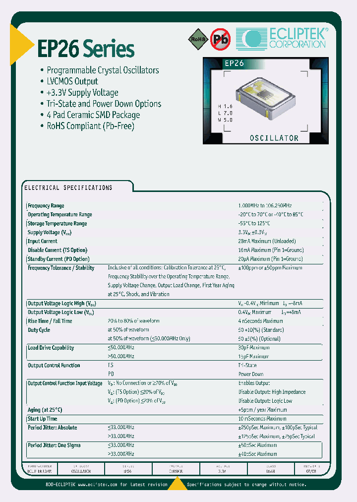 EP2600ETTTS-24000MTR_8628441.PDF Datasheet