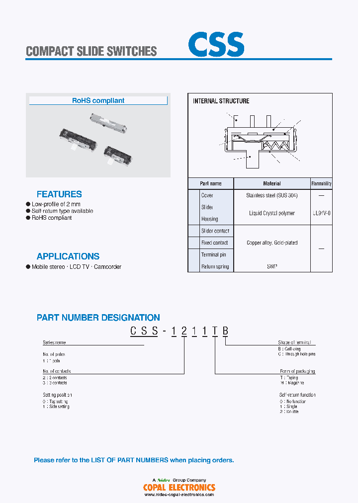 CSS-1201MB_8636371.PDF Datasheet