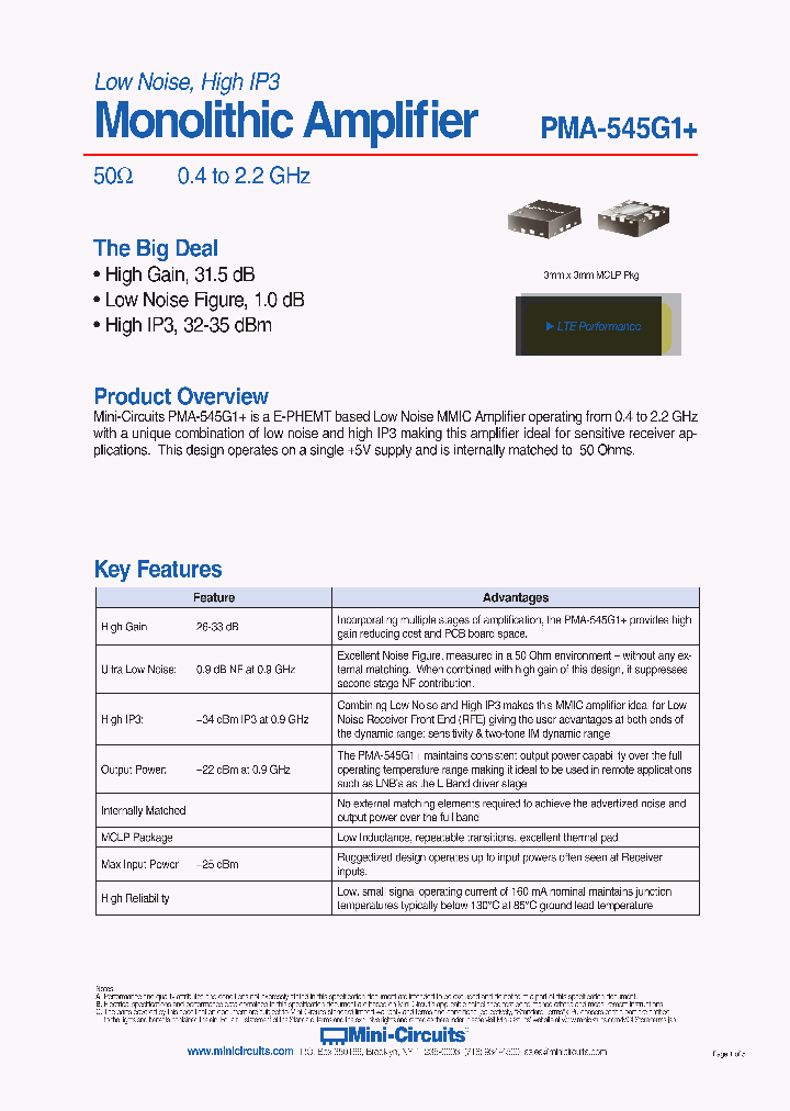 PMA-545G1_8643444.PDF Datasheet