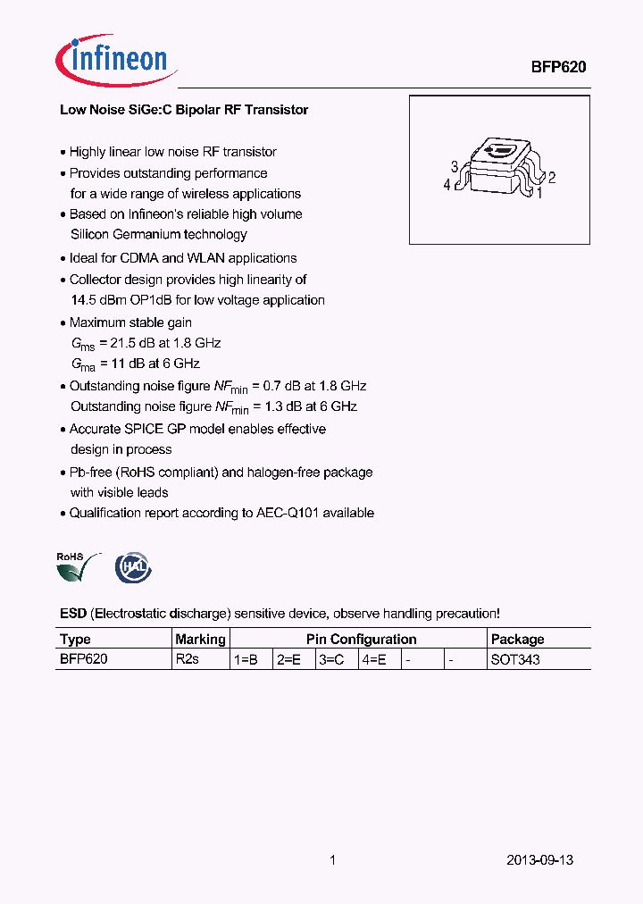 BFP620_8643875.PDF Datasheet