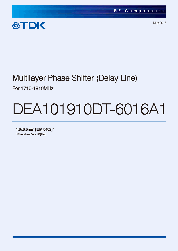 DEA101910DT-6016A1_8647117.PDF Datasheet