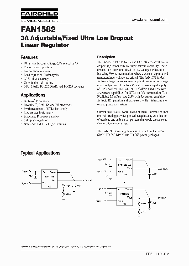 FAN1582X25_8654897.PDF Datasheet