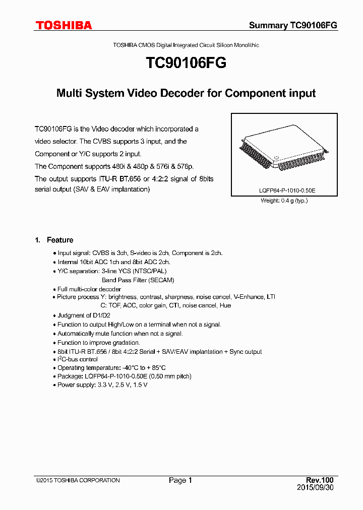 TC90106FG_8660602.PDF Datasheet