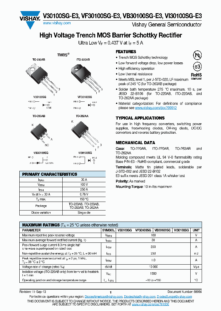 VF30100SG-E3_8661165.PDF Datasheet