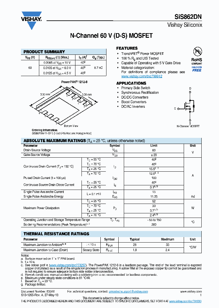 SIS862DN_8668154.PDF Datasheet