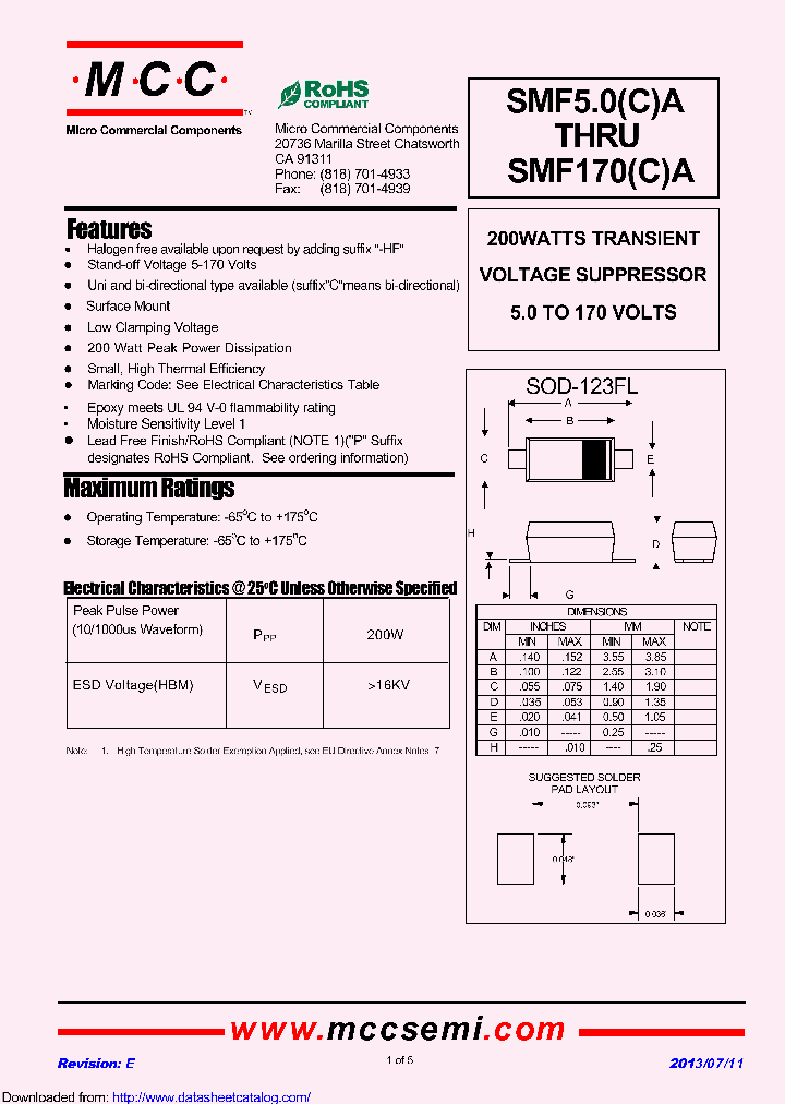 SMF70A_8679100.PDF Datasheet