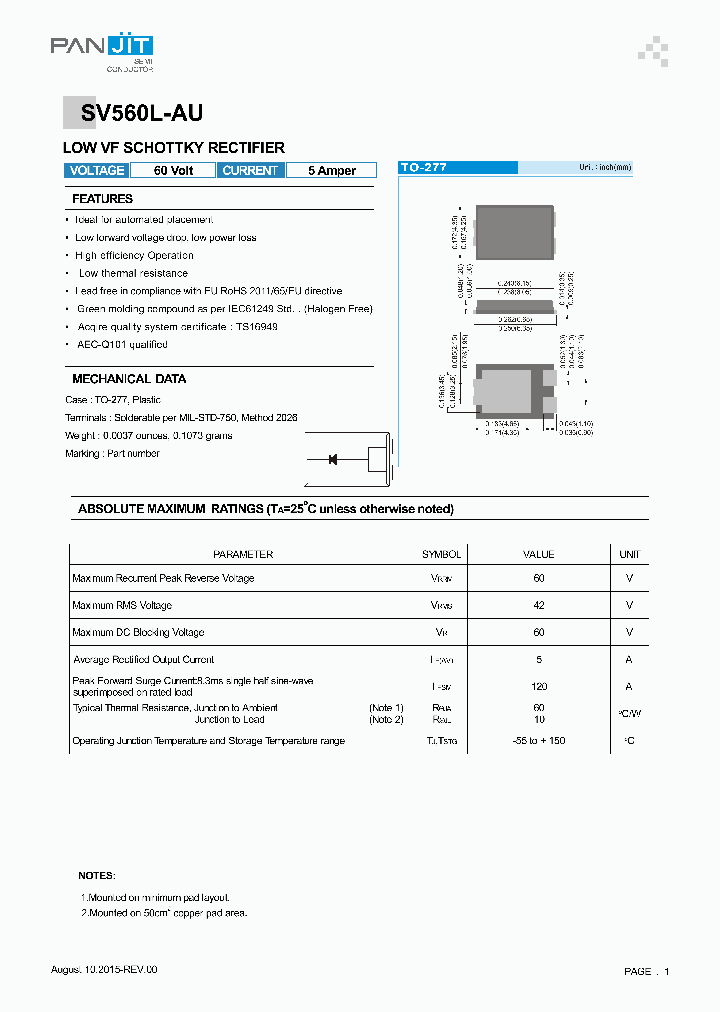 SV560L-AU_8687428.PDF Datasheet