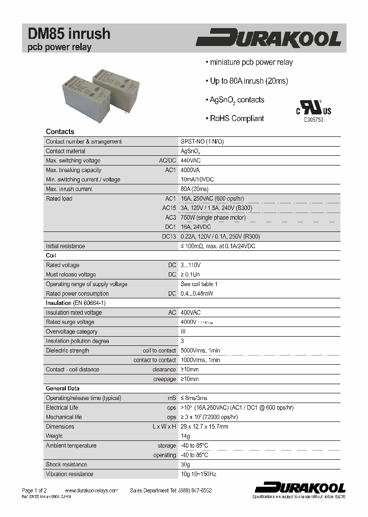 DM85-INRUSH_8692952.PDF Datasheet