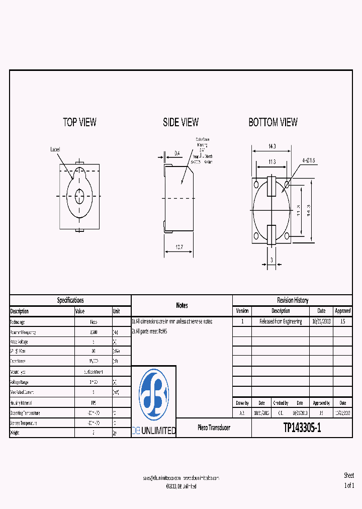 TP143305-1_8701490.PDF Datasheet