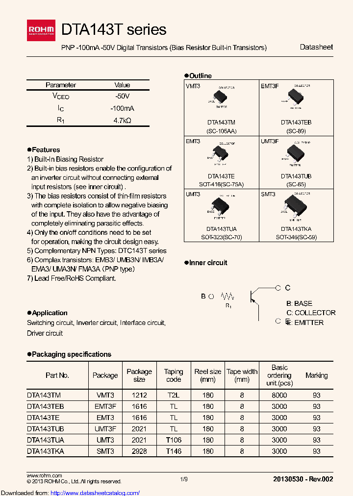 DTA143TMFHA_8713162.PDF Datasheet