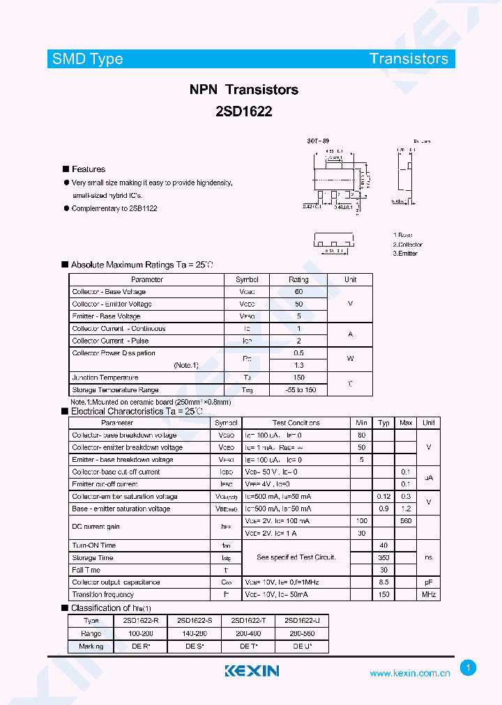 2SD1622-R_8714190.PDF Datasheet