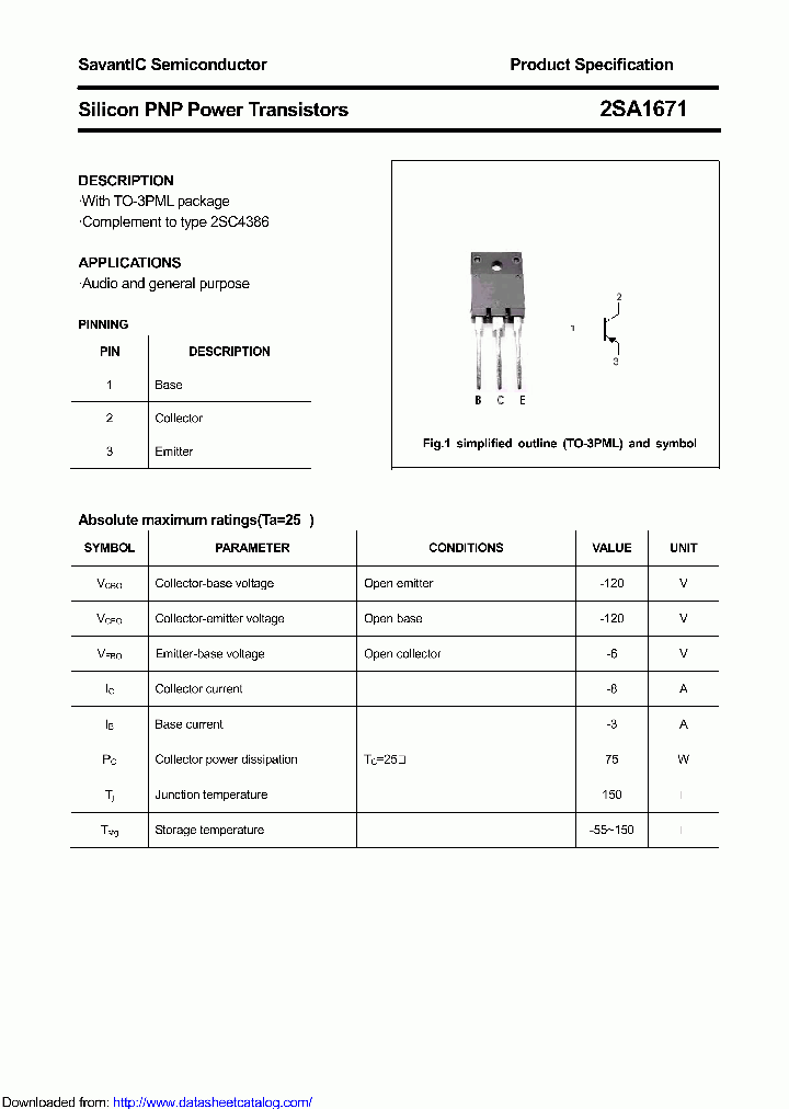 2SA1671_8717250.PDF Datasheet