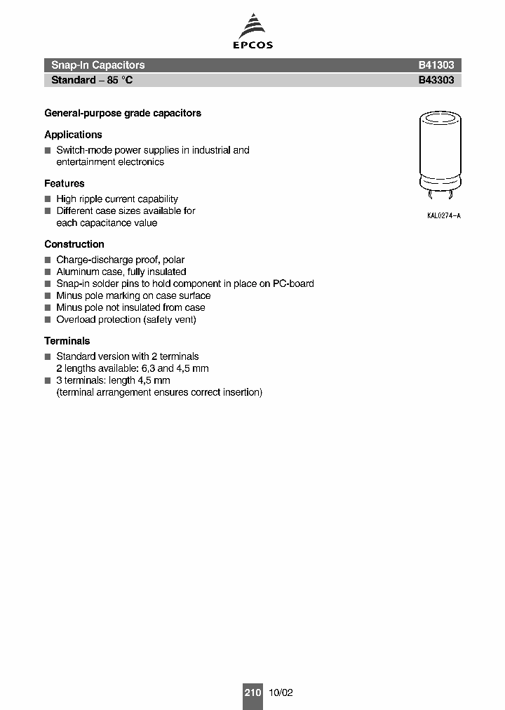 B41303J7478M000_8724589.PDF Datasheet
