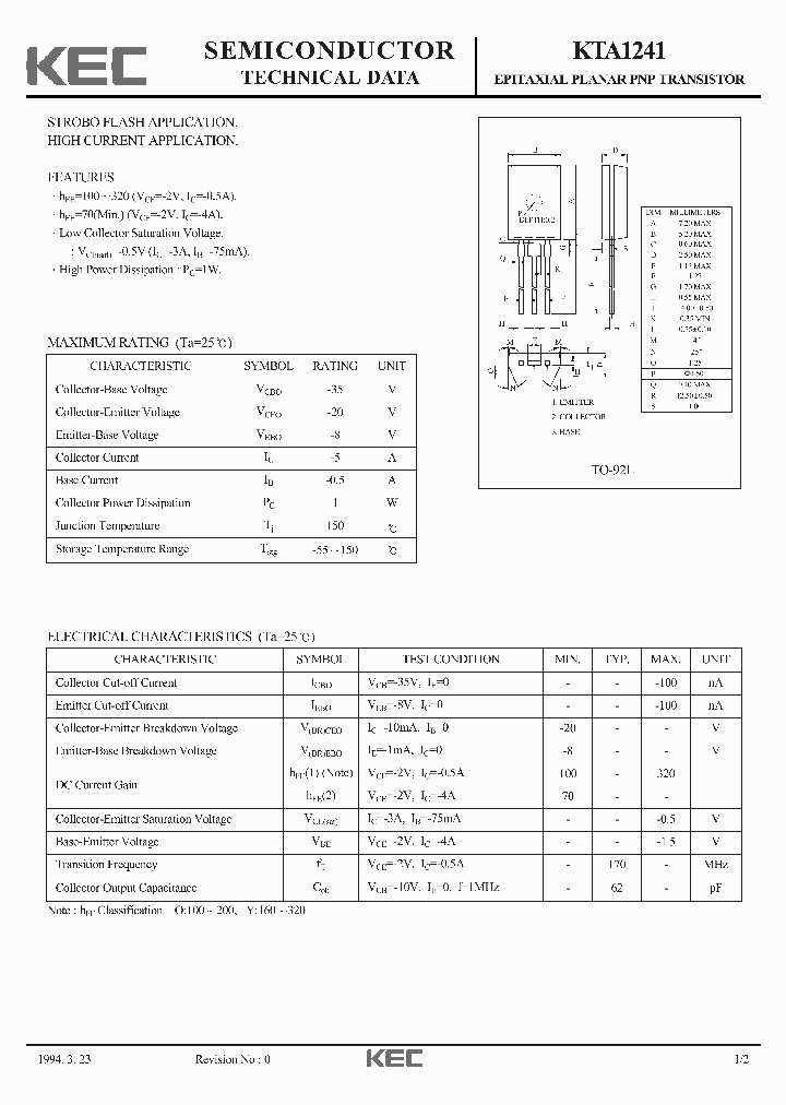 KTA1241-15_8725409.PDF Datasheet