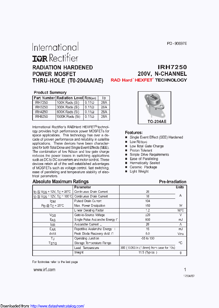 IRH7250SCS_8726030.PDF Datasheet