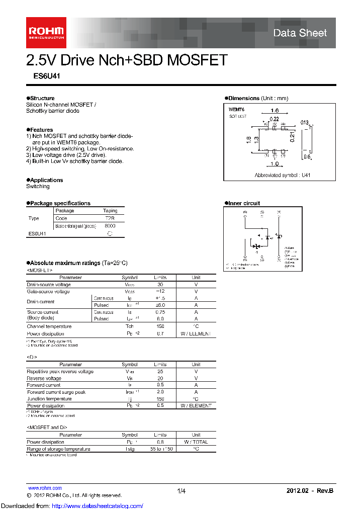 ES6U41T2R_8726926.PDF Datasheet