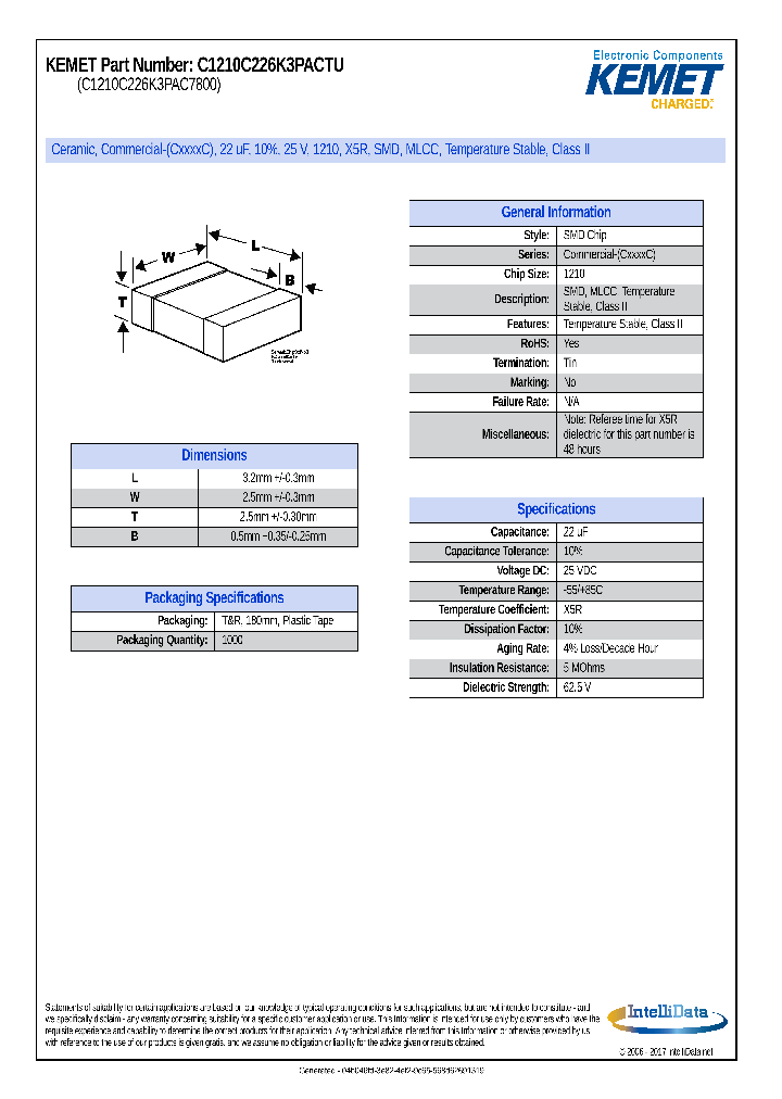 C1210C226K3PACTU-17_8731531.PDF Datasheet