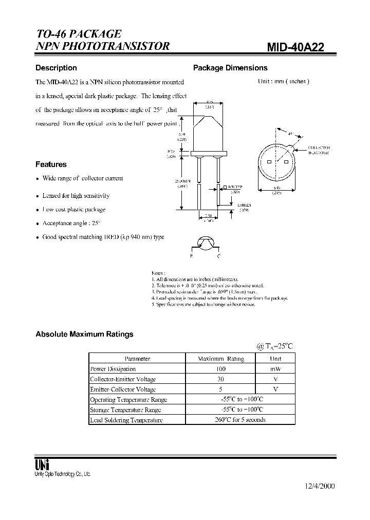 MID-40A22_8731707.PDF Datasheet