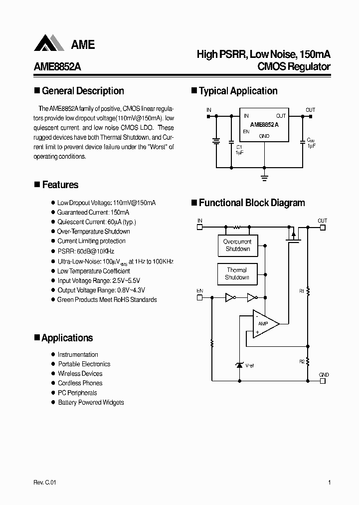 AME8852A-AIU230K_8732921.PDF Datasheet