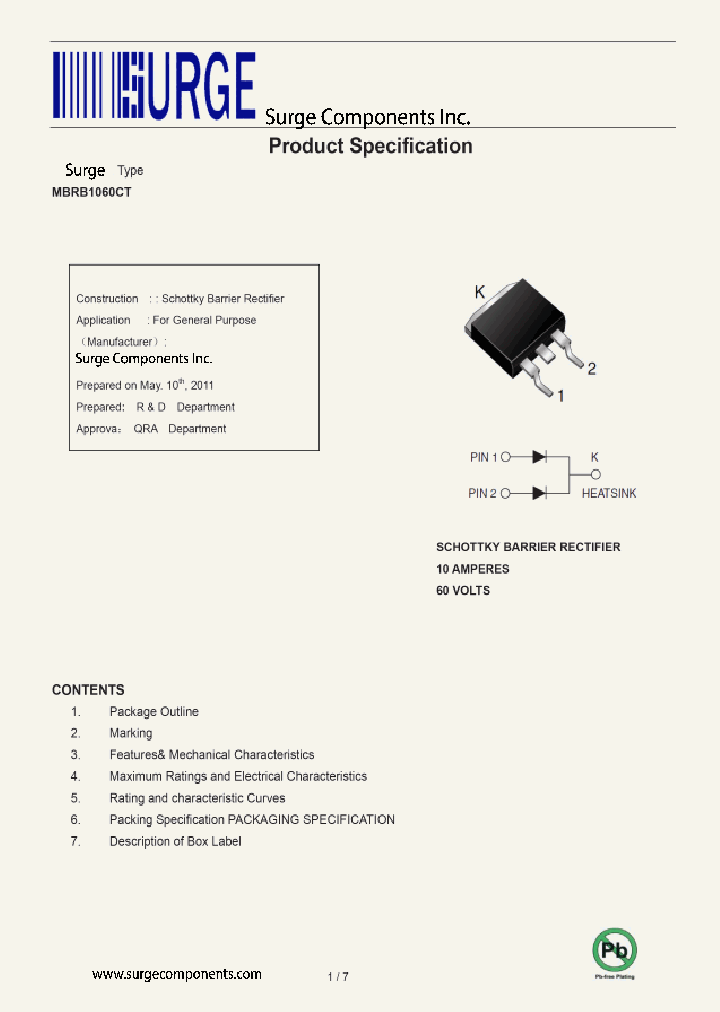 MBRB1060CT_8736802.PDF Datasheet