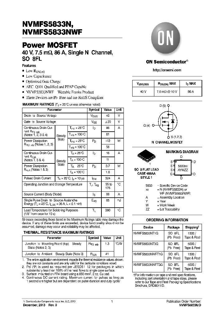 NVMFS5833N_8751759.PDF Datasheet