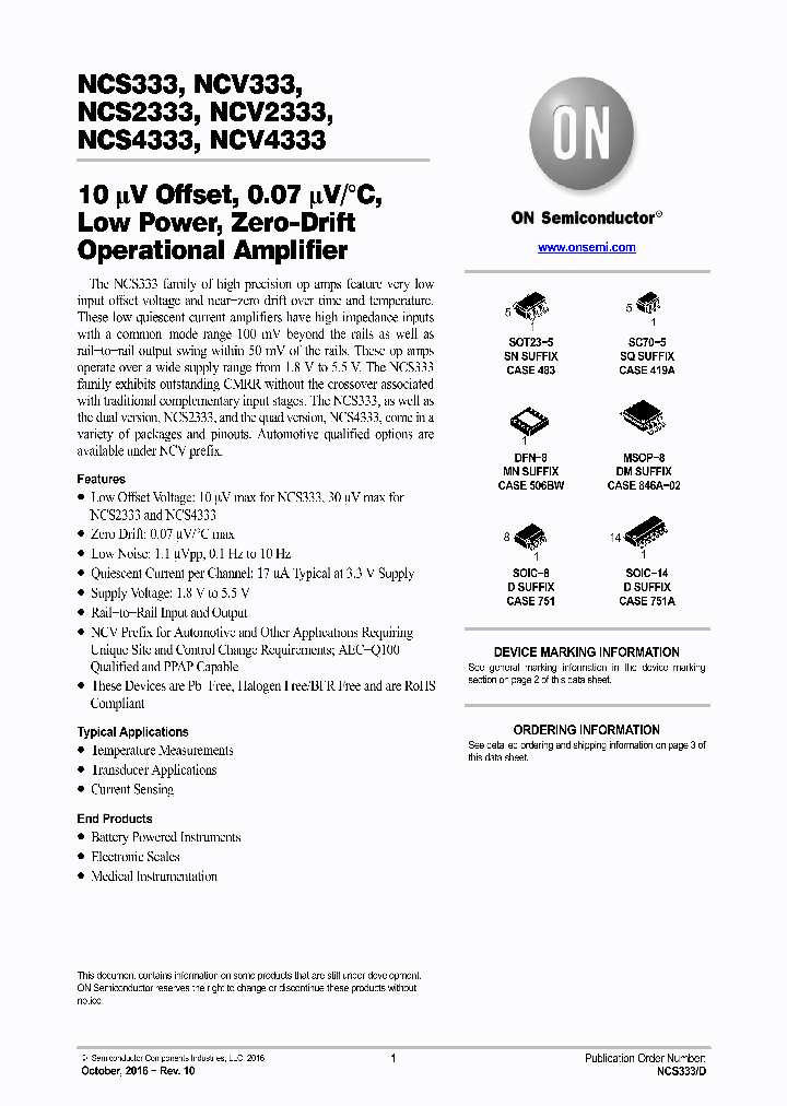 NCV4333DR2G_8752038.PDF Datasheet