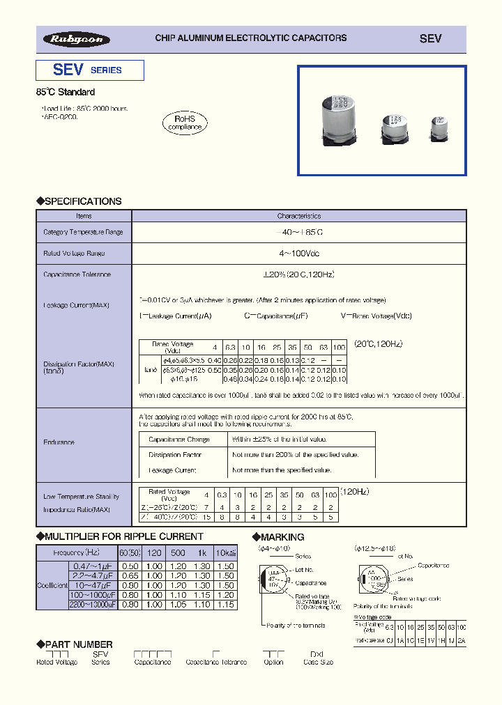 SEV-SERIES_8753787.PDF Datasheet