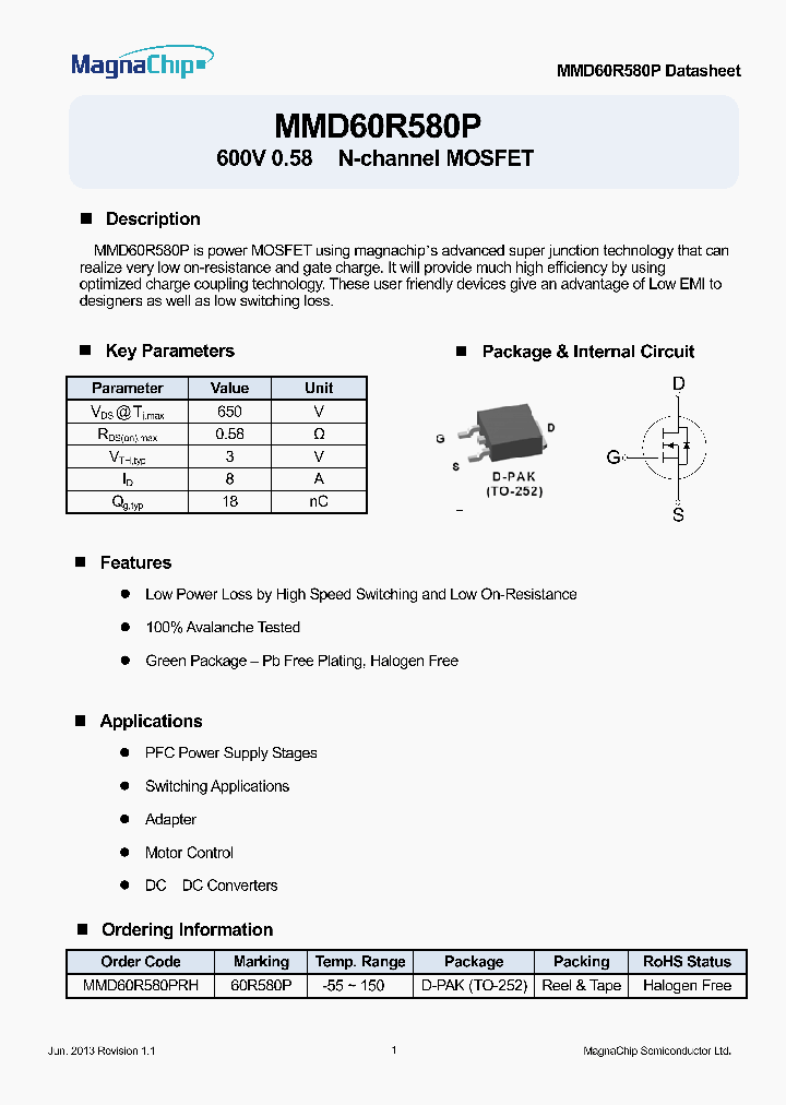 MMD60R580P_8762318.PDF Datasheet