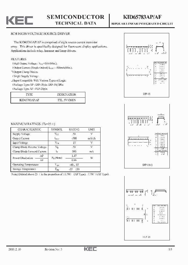 KID65783AP_8776421.PDF Datasheet