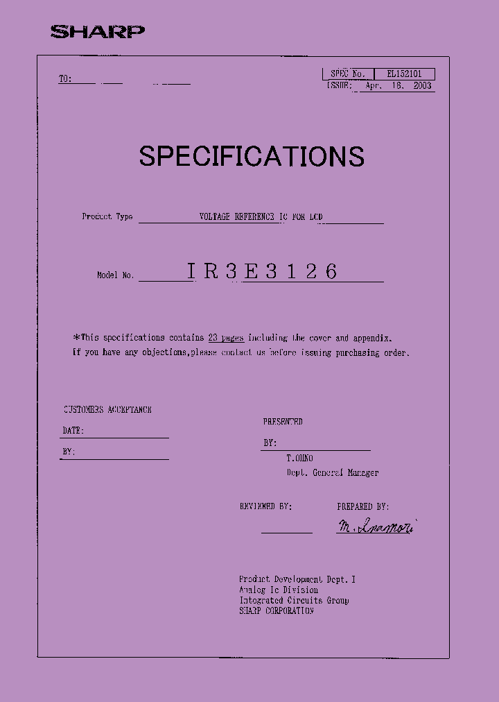 IR3E3126_8780953.PDF Datasheet