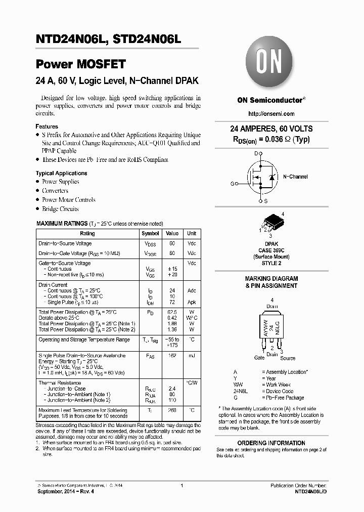 STD24N06LT4G_8782954.PDF Datasheet