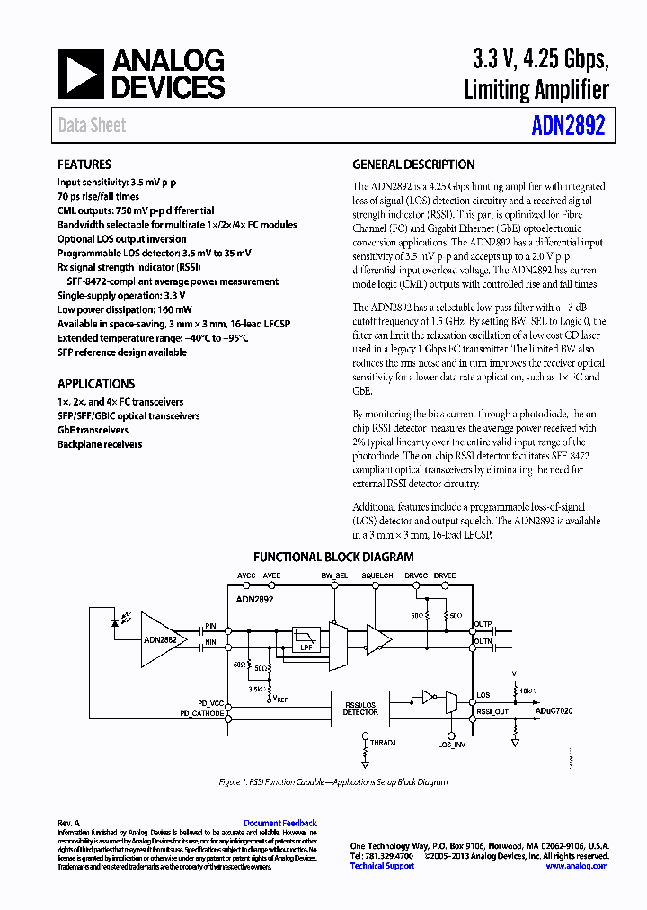 ADN2892ACPZ-RL_8793861.PDF Datasheet