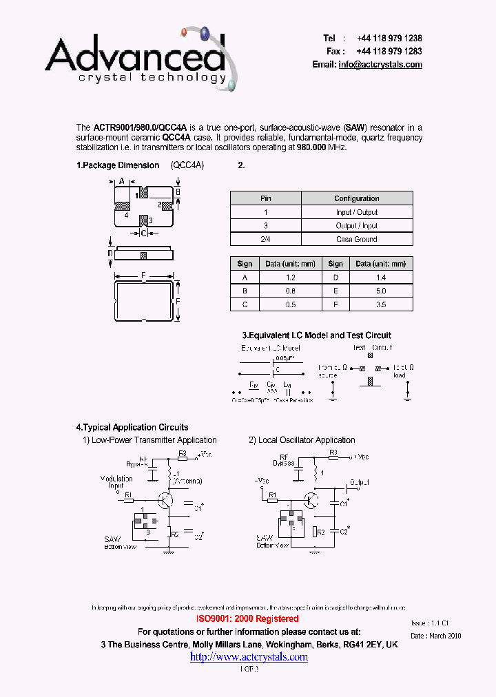 ACTR9001_8795813.PDF Datasheet