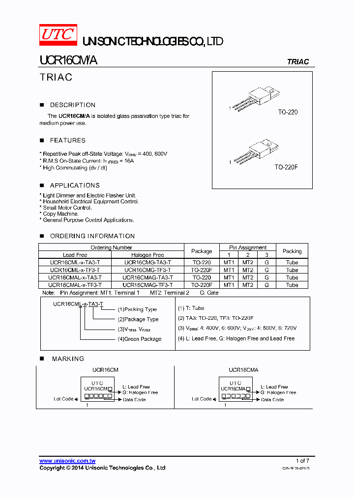 UCR16CMAG-TA3-T_8807747.PDF Datasheet