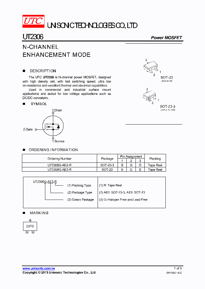 UT2306G-AE2-R_8811209.PDF Datasheet