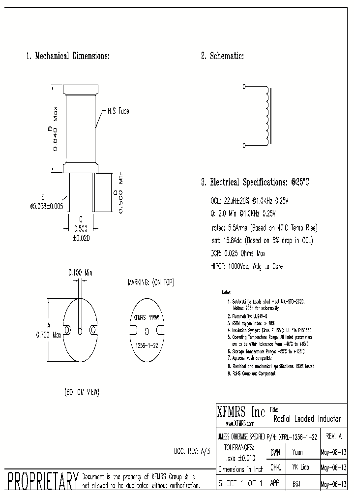 XFRL-1256-1-22_8820422.PDF Datasheet