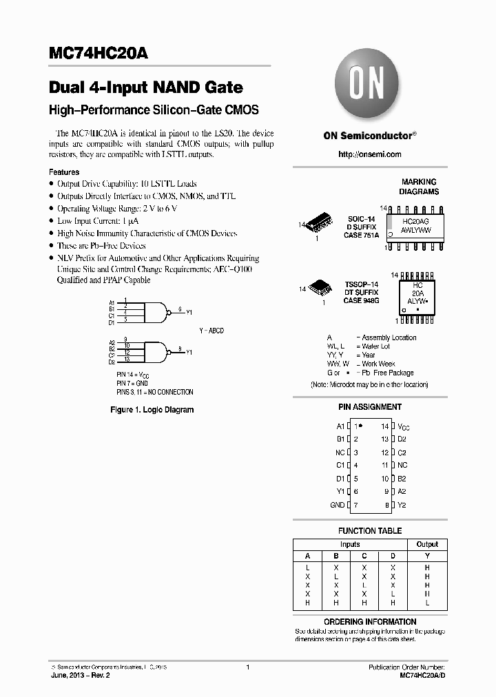 MC74HC20ADTR2G_8821527.PDF Datasheet