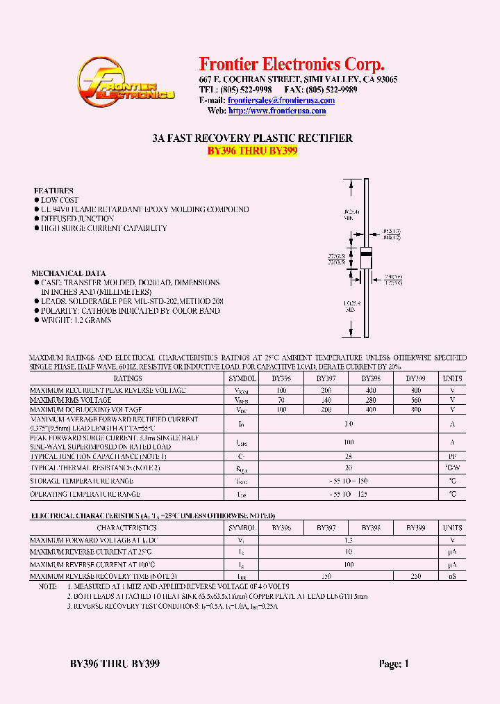 BY398_8830889.PDF Datasheet