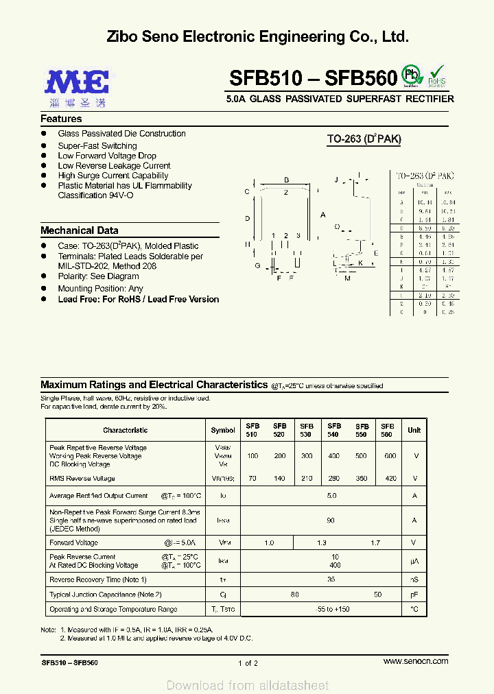 SFB520_8831865.PDF Datasheet
