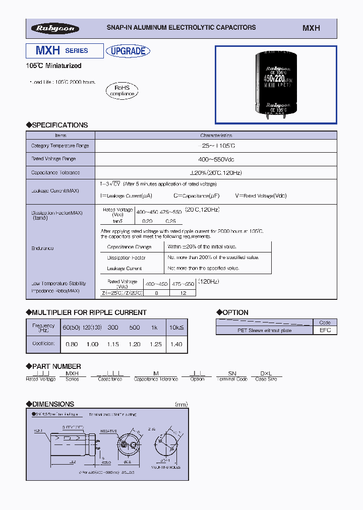 450MXH270MEFCSN25X40_8840374.PDF Datasheet