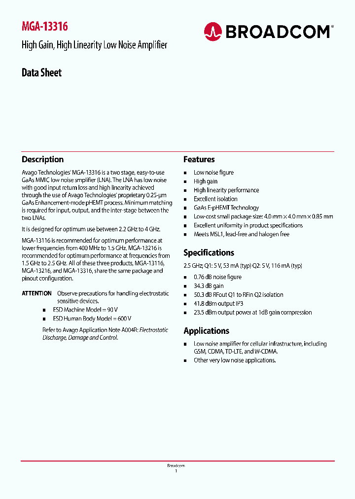 MGA-13316_8832819.PDF Datasheet