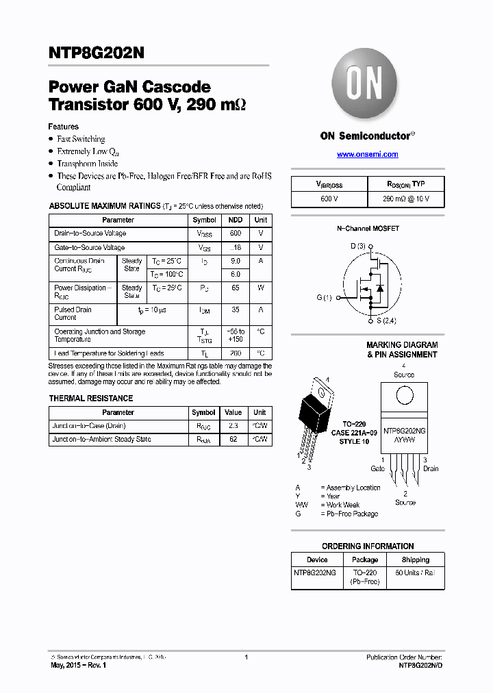 NTP8G202N_8836492.PDF Datasheet