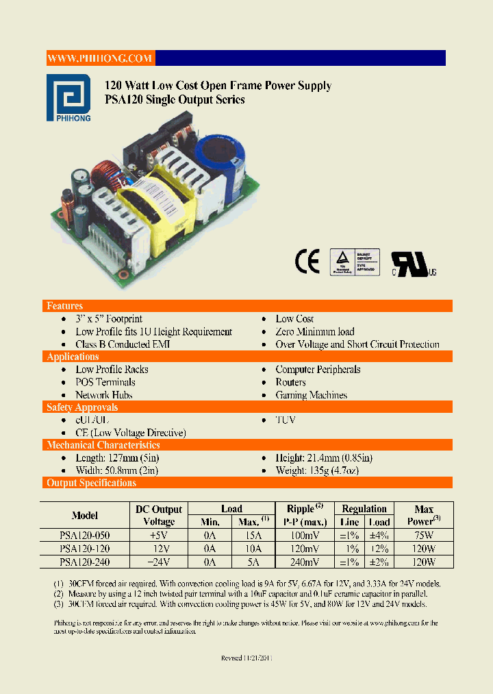 PSA120-120_8833361.PDF Datasheet